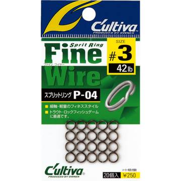 P-04 Split Ring Fine Wire